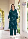 Zalak Vol 4 By Radhika Rayon Discharge Foil Printed Kurti With Bottom Suits